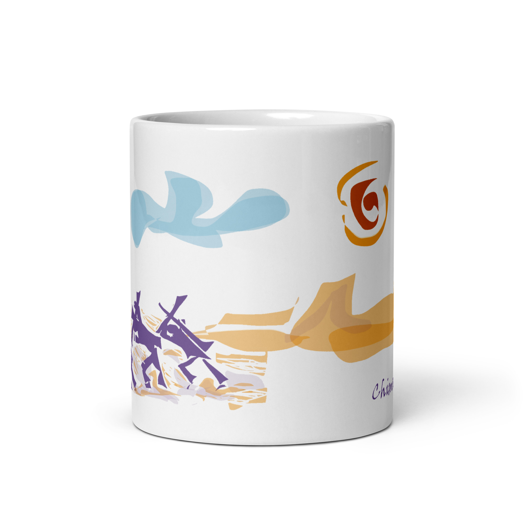 CHIMAYO PILGRIMAGE - White Mug, 11, 15 & 20 oz - Image 9