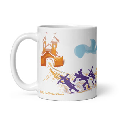 CHIMAYO PILGRIMAGE - White Mug, 11, 15 & 20 oz