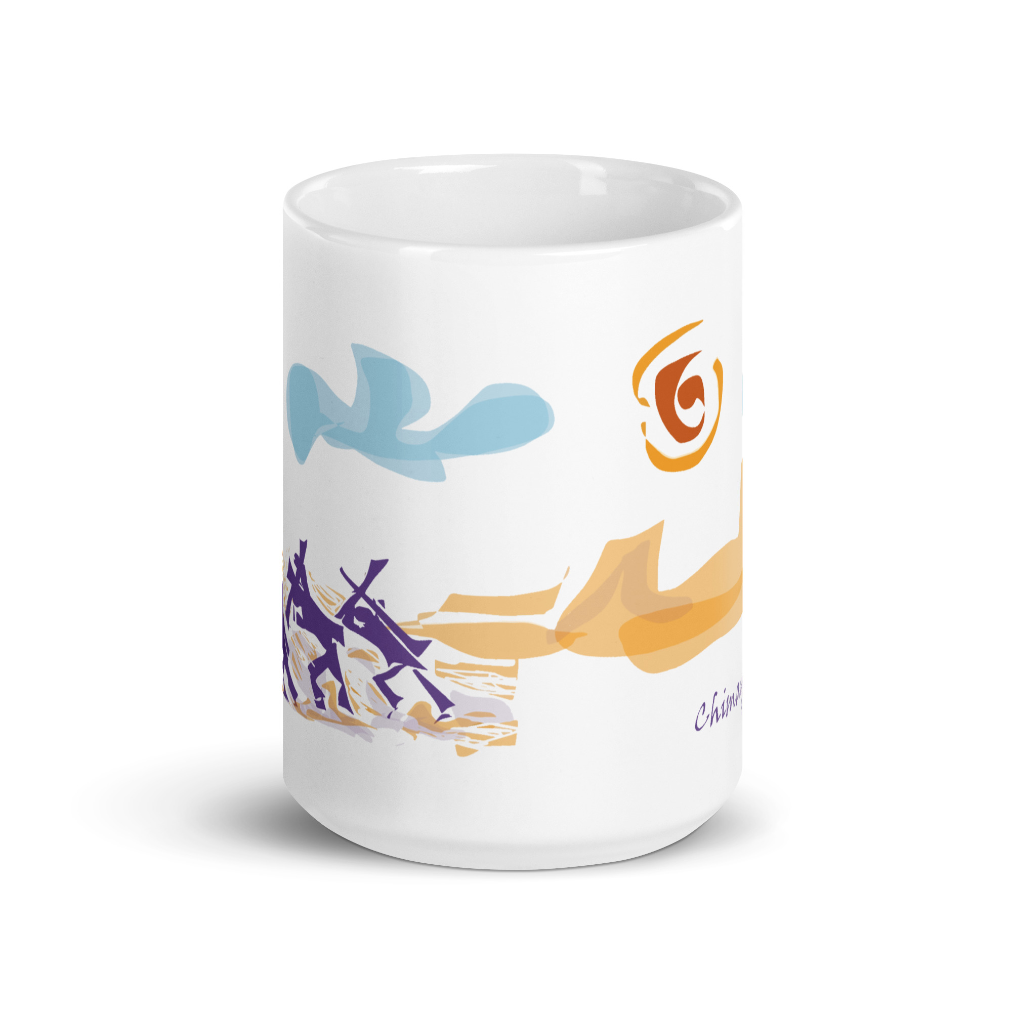 CHIMAYO PILGRIMAGE - White Mug, 11, 15 & 20 oz - Image 5