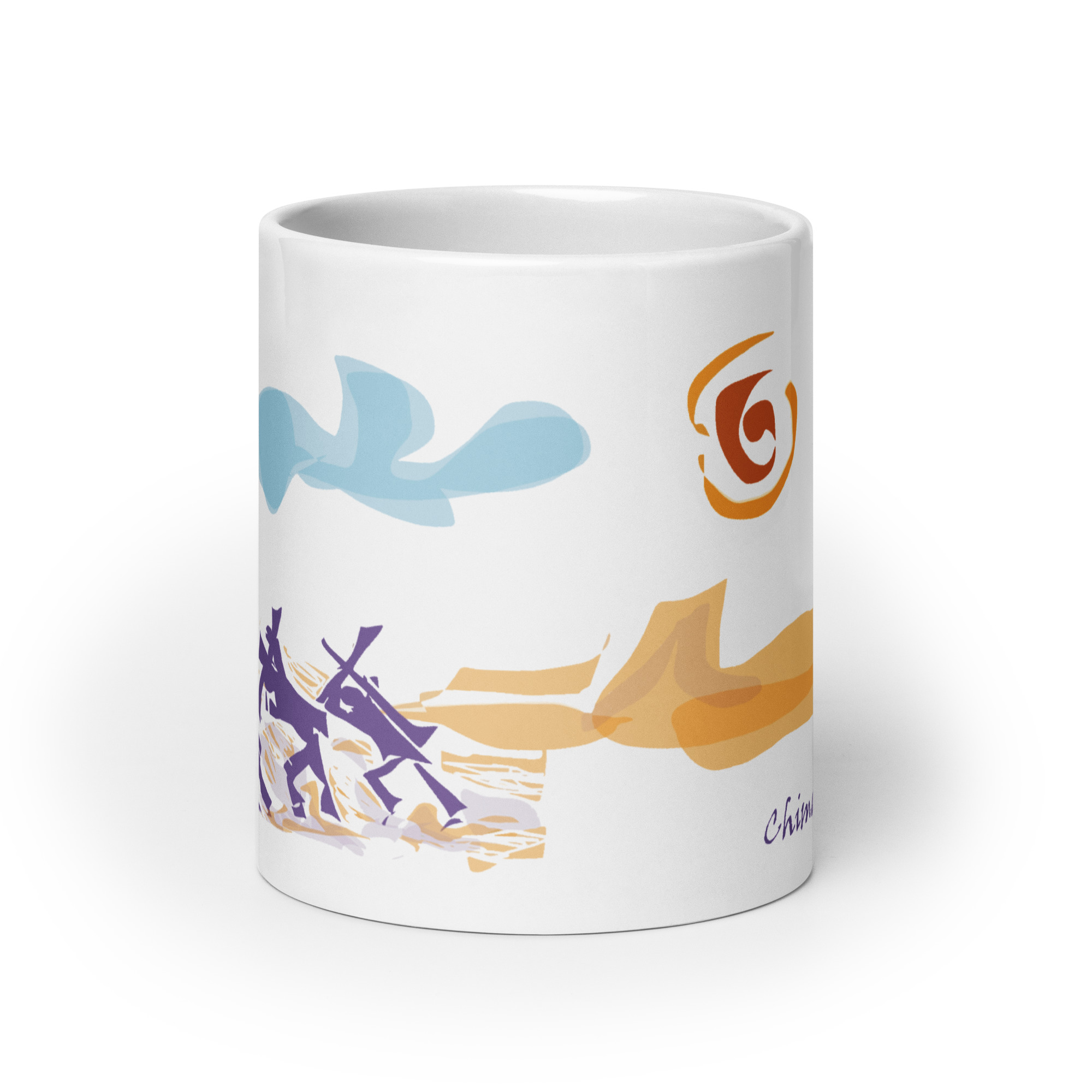 CHIMAYO PILGRIMAGE - White Mug, 11, 15 & 20 oz - Image 11