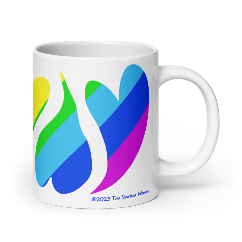 HEARTS OF PRIDE - White Mug, 11, 15 & 20 oz - Image 7