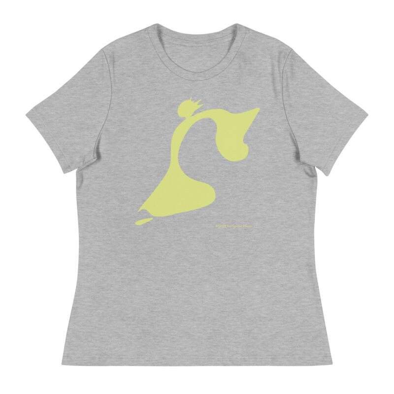 TAKE THE LEAP (yellow) - Women's Relaxed T-Shirt - Image 10