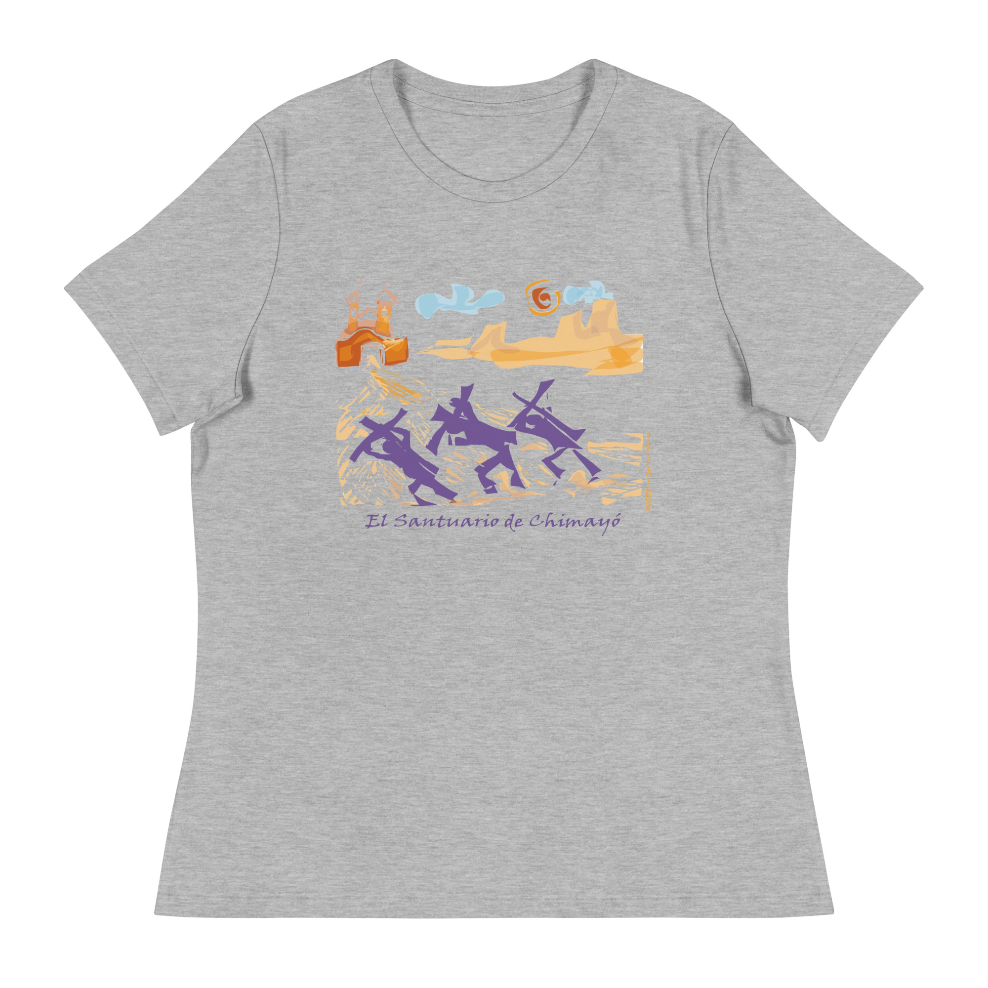 CHIMAYO PILGRIMAGE - Women's Relaxed T-Shirt - Image 7