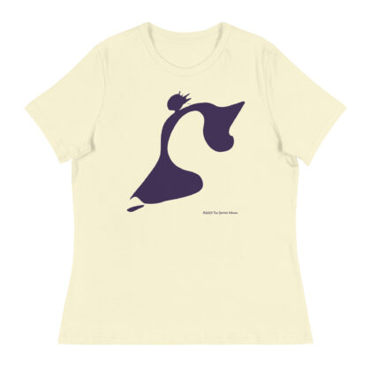 TAKE THE LEAP (purple) - Women's Relaxed T-Shirt