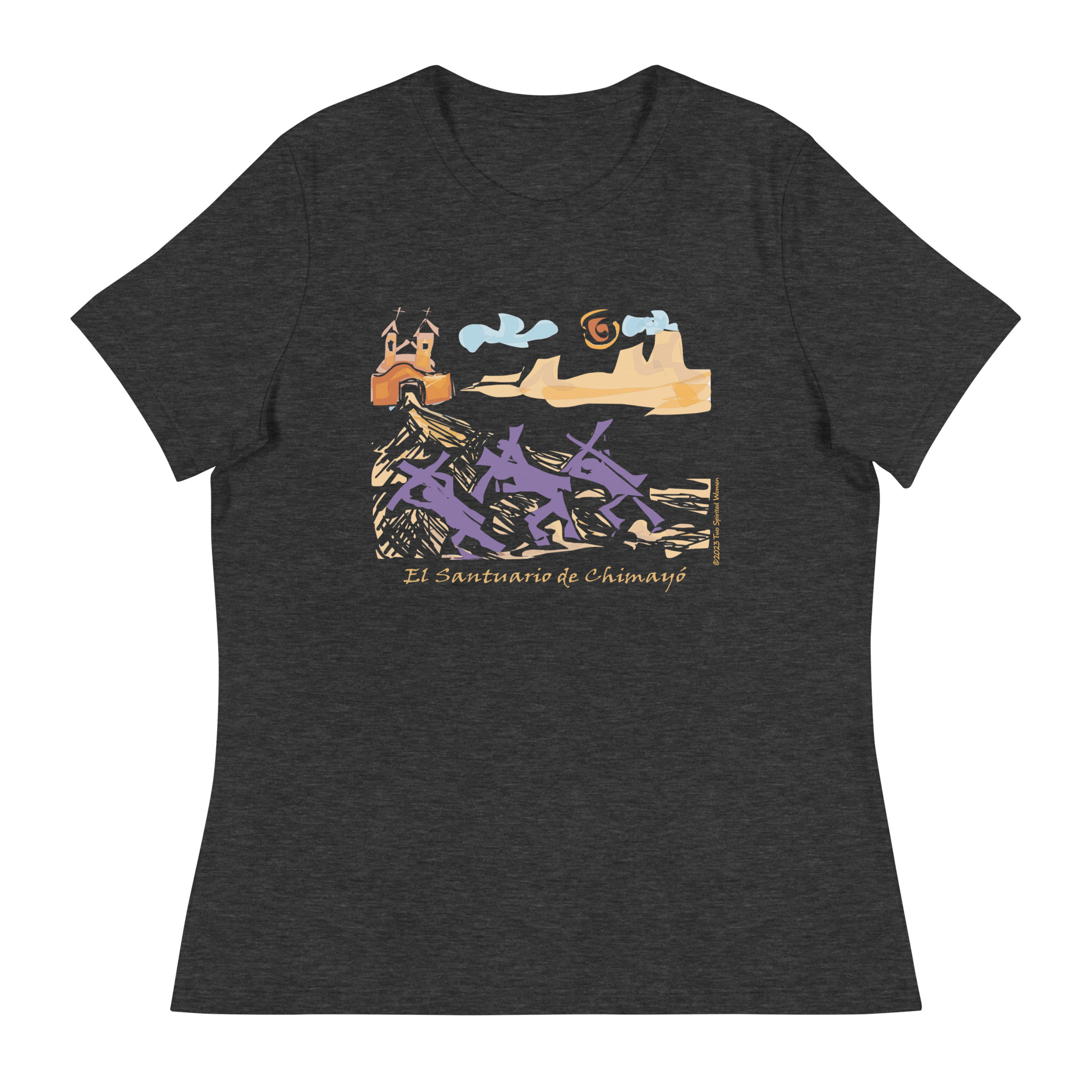 CHIMAYO PILGRIMAGE - Women's Relaxed T-Shirt - Image 15
