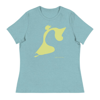 TAKE THE LEAP (yellow) - Women's Relaxed T-Shirt