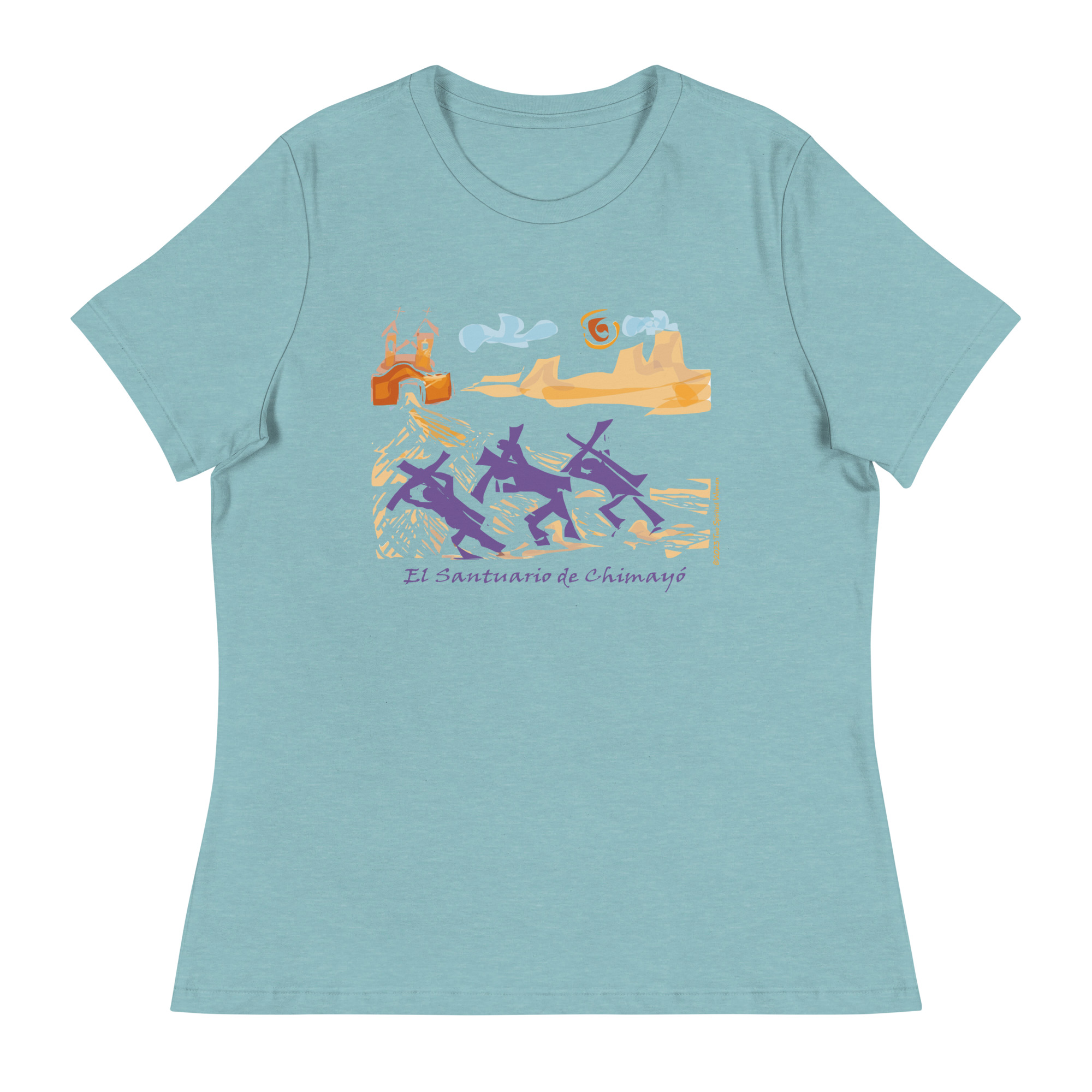CHIMAYO PILGRIMAGE - Women's Relaxed T-Shirt - Image 6
