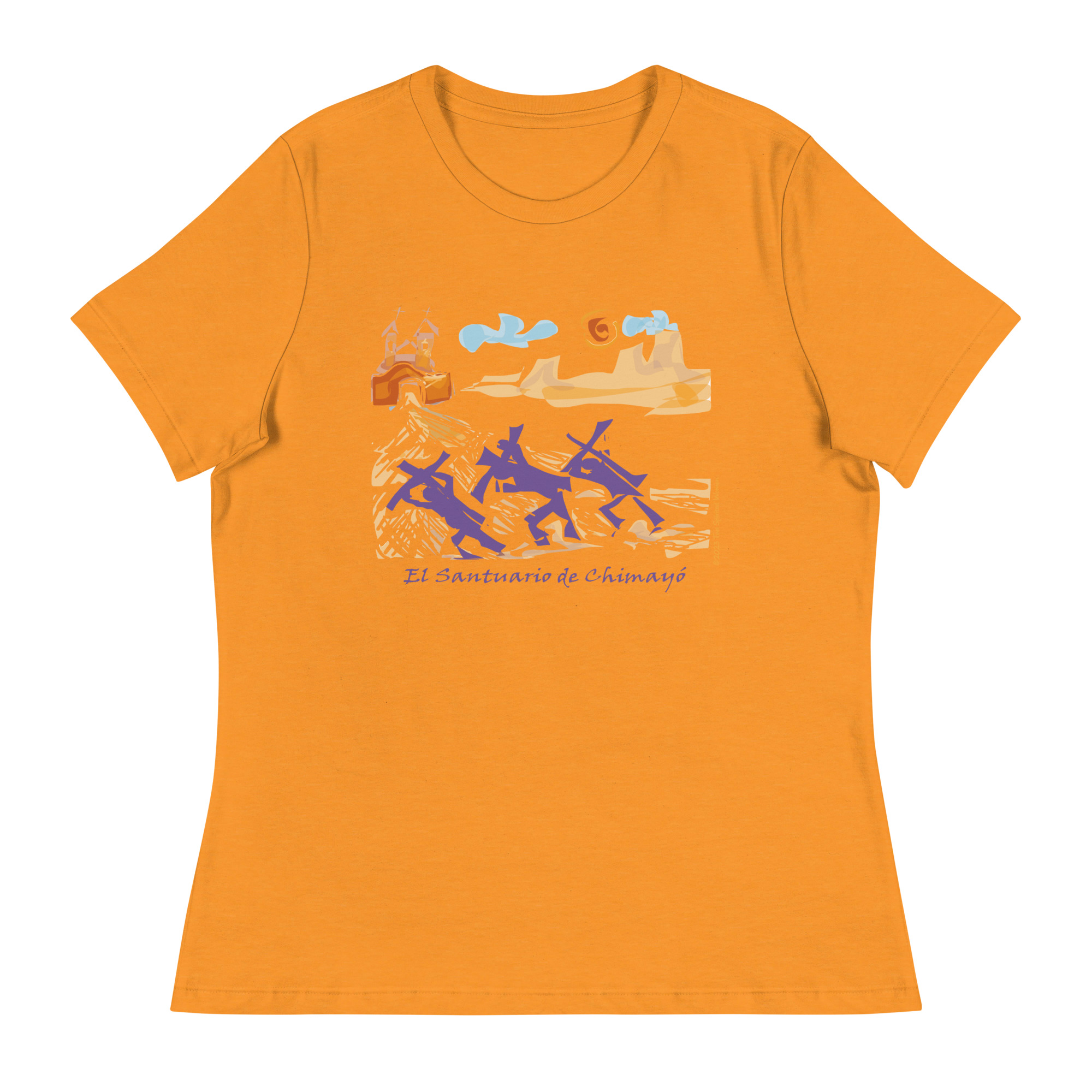 CHIMAYO PILGRIMAGE - Women's Relaxed T-Shirt - Image 5