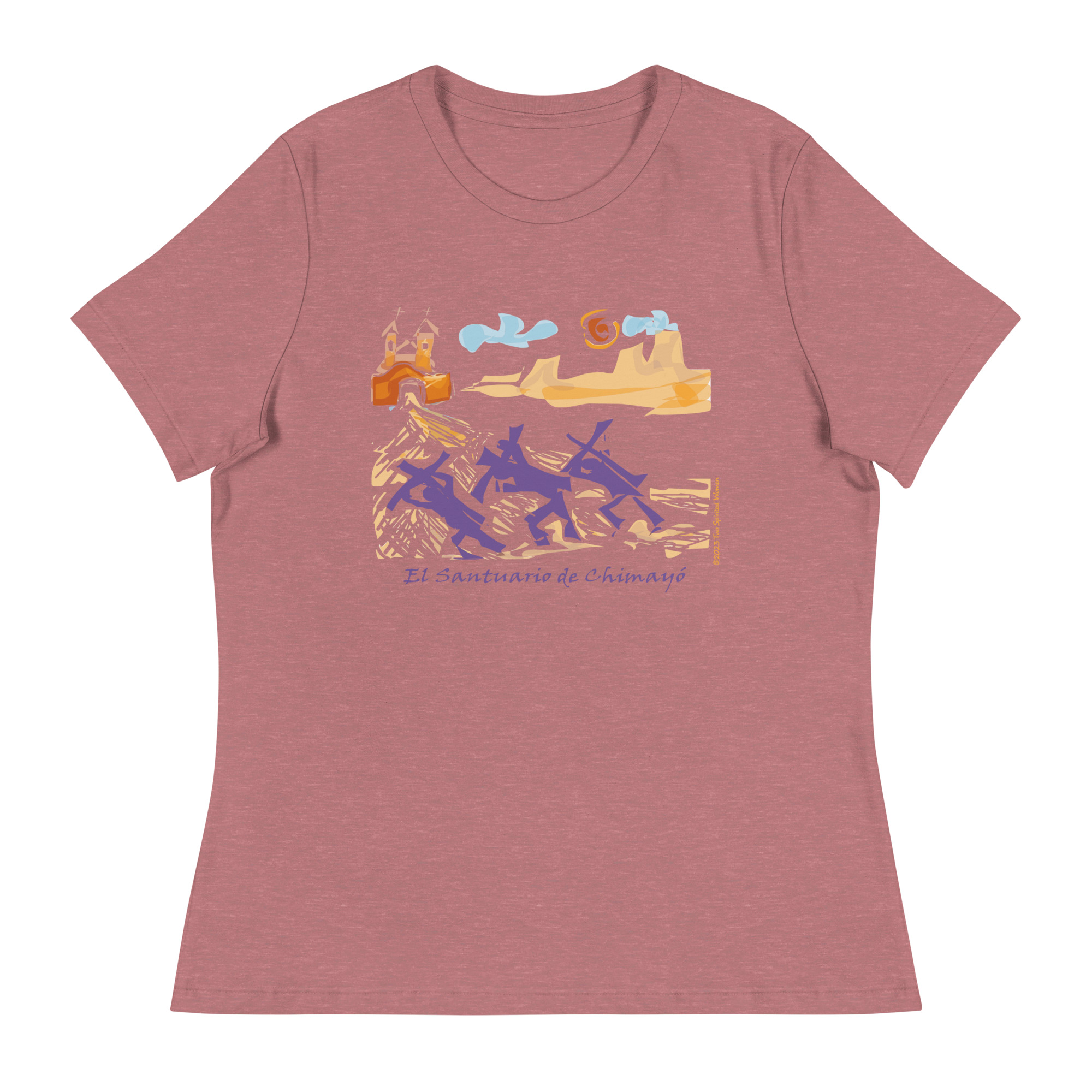 CHIMAYO PILGRIMAGE - Women's Relaxed T-Shirt - Image 4