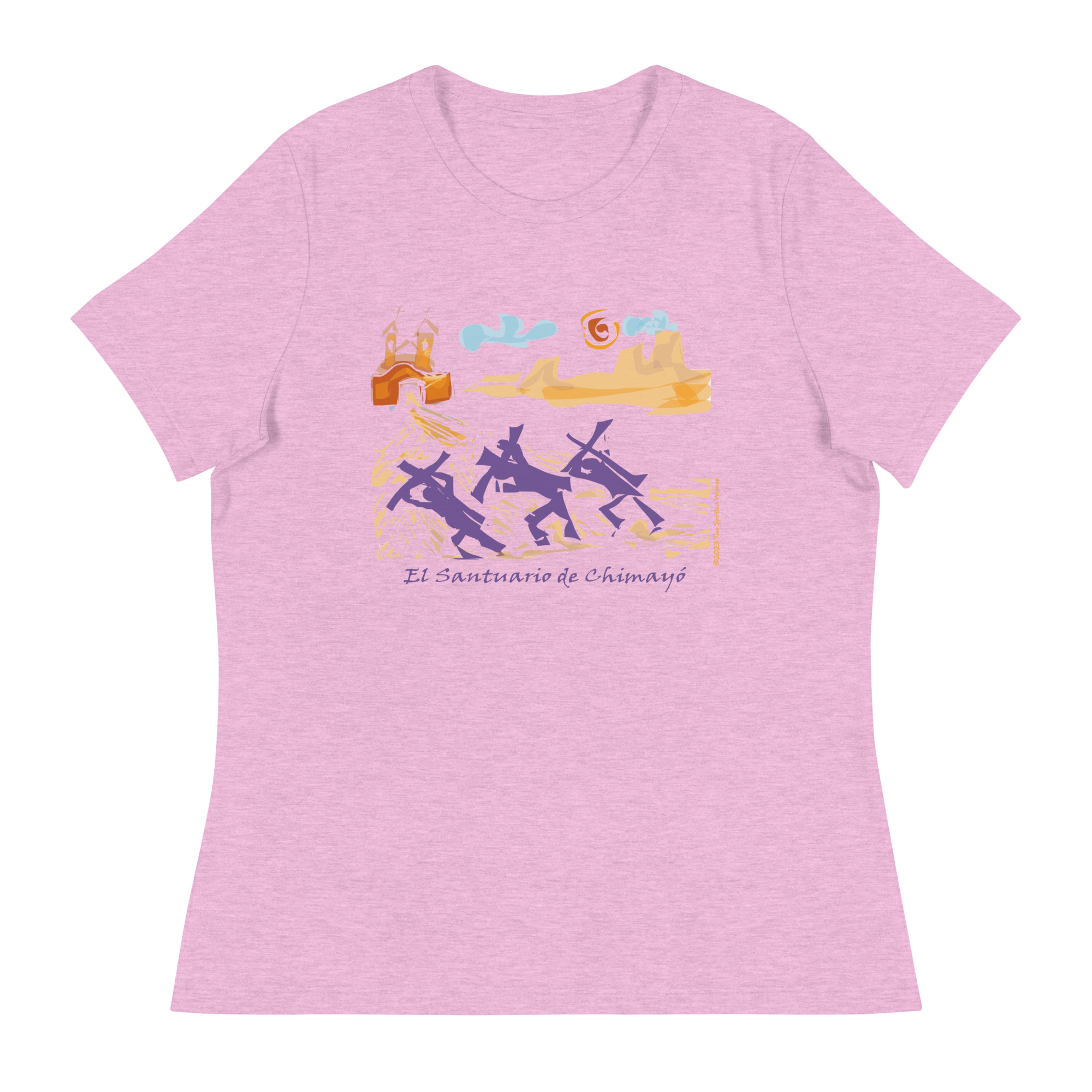 CHIMAYO PILGRIMAGE - Women's Relaxed T-Shirt - Image 9