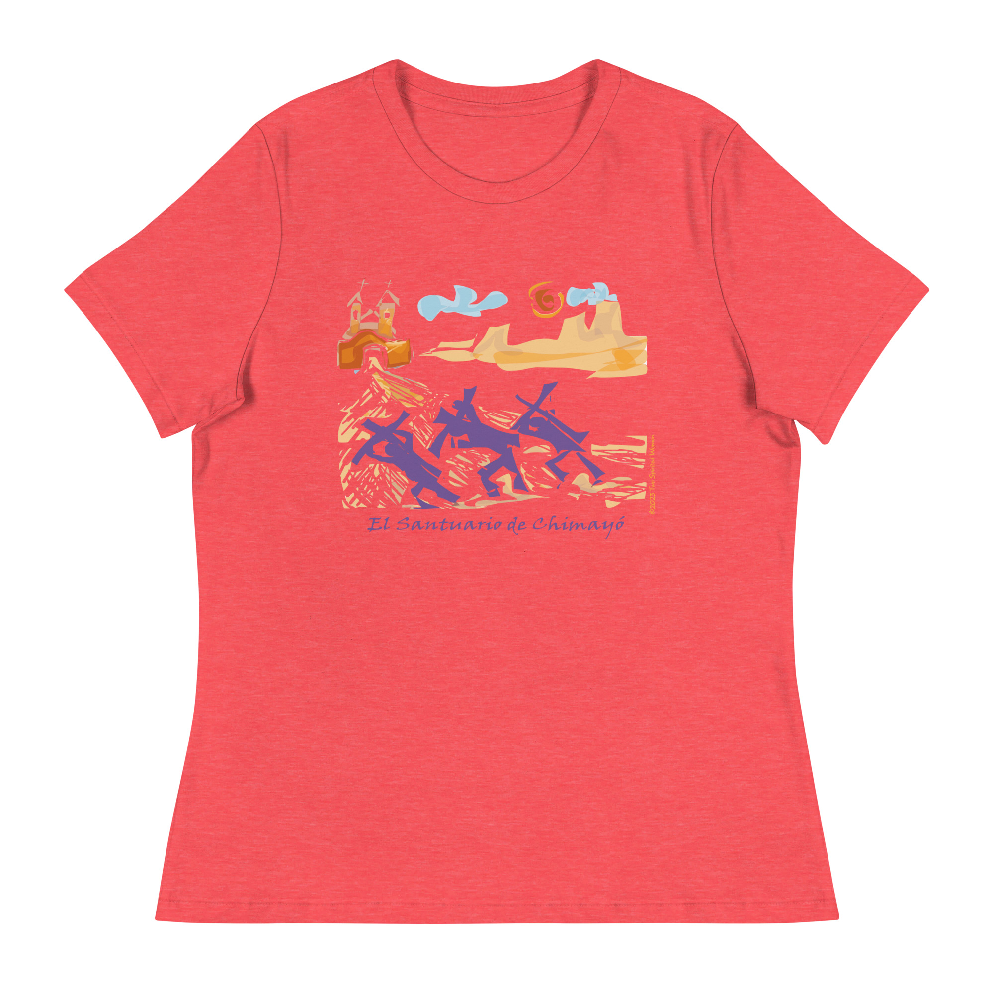 CHIMAYO PILGRIMAGE - Women's Relaxed T-Shirt - Image 2