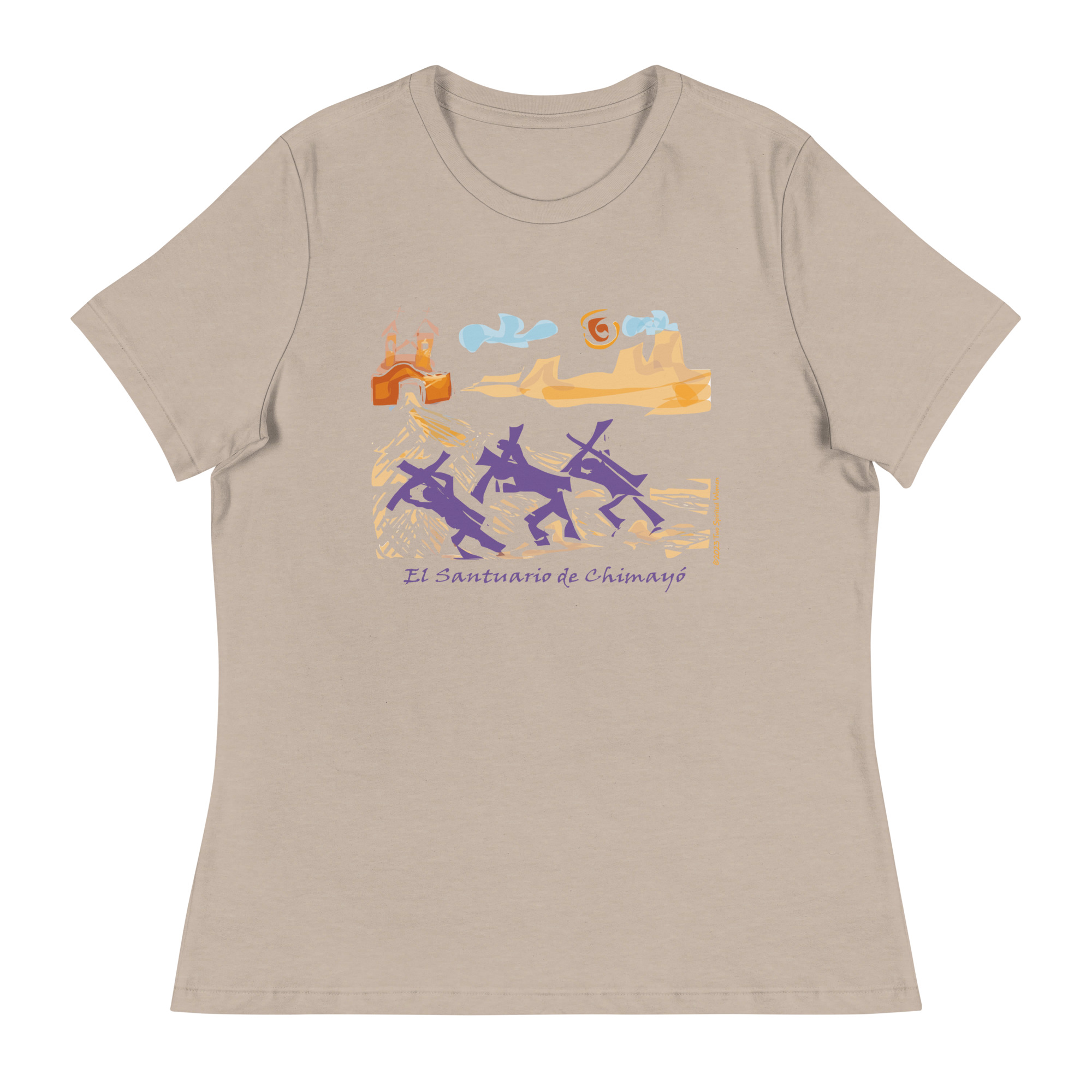 CHIMAYO PILGRIMAGE - Women's Relaxed T-Shirt - Image 8