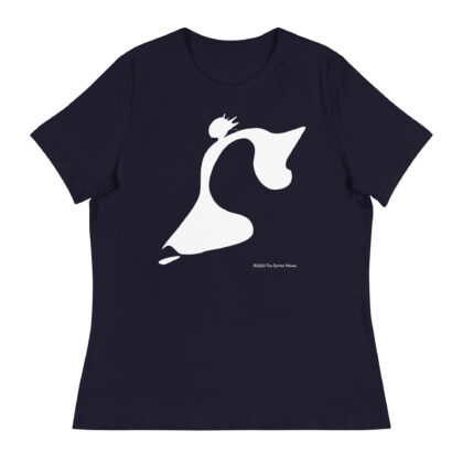 TAKE THE LEAP (white) - Women's Relaxed T-Shirt