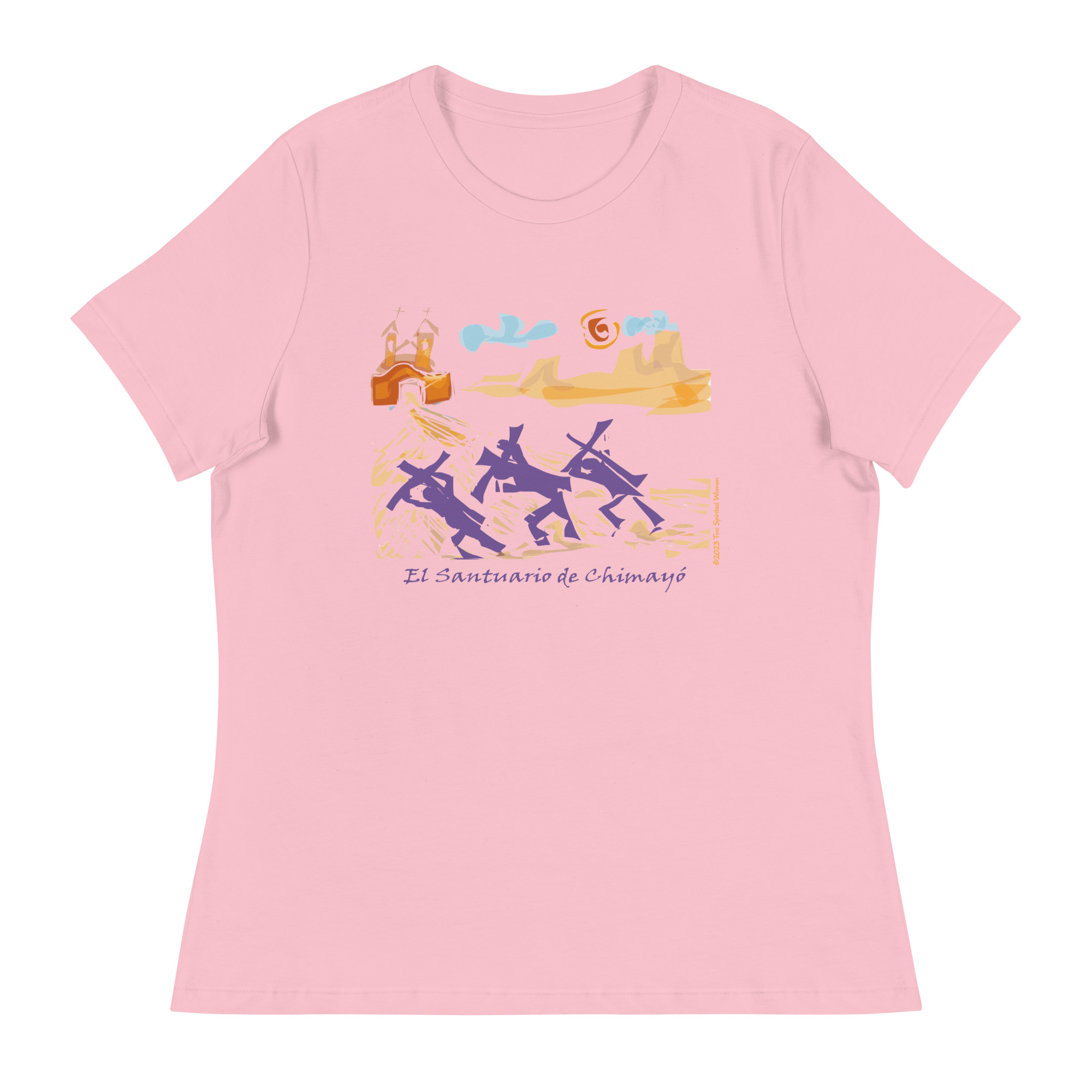 CHIMAYO PILGRIMAGE - Women's Relaxed T-Shirt - Image 10