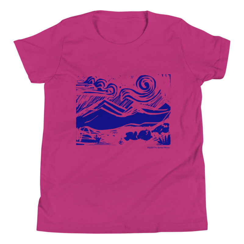 BLUE MOUNTAINS - Youth T-Shirt - Image 3