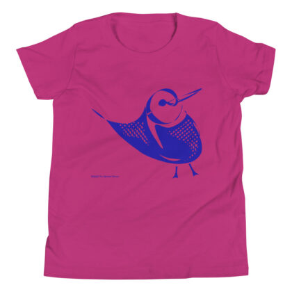 PERKY BIRD (blue) - Youth T-Shirt