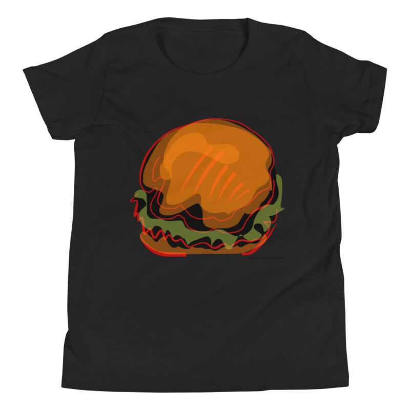 BURGER - Youth T-Shirt - Image 2