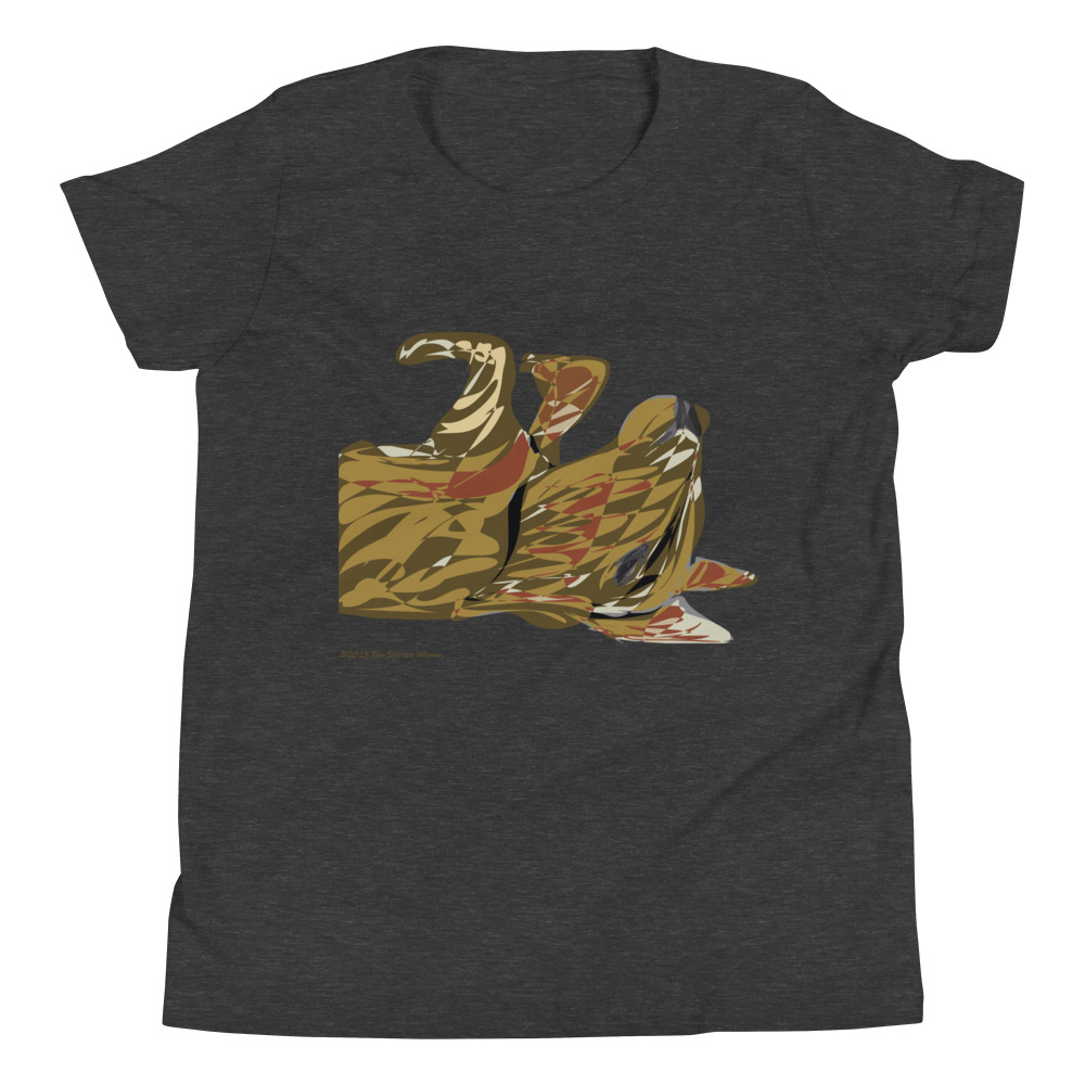 DOG DOZIN' II (multi) - Youth T-Shirt - Image 4