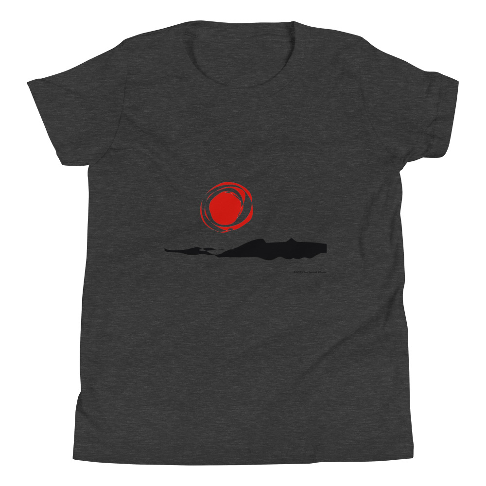 RED SUN - Youth T-Shirt - Image 2