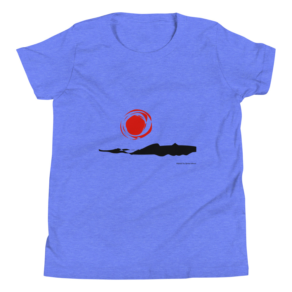 RED SUN - Youth T-Shirt - Image 5