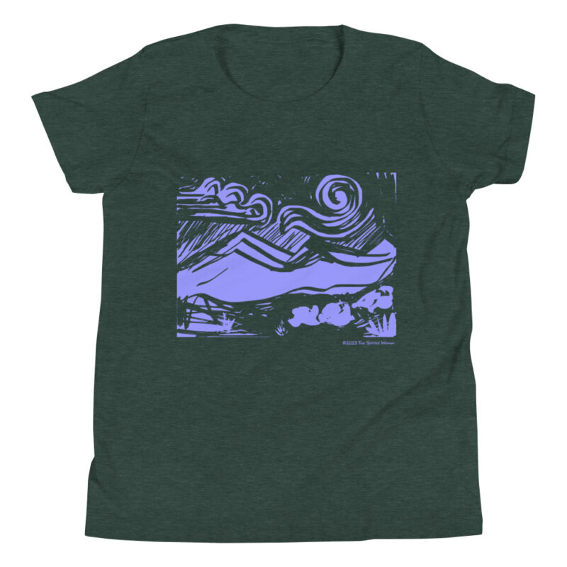 BLUE MOUNTAINS - Youth T-Shirt - Image 11