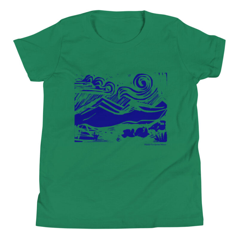 BLUE MOUNTAINS - Youth T-Shirt - Image 4