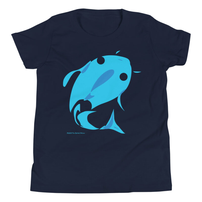 BLUE FISH - Youth T-Shirt - Image 3