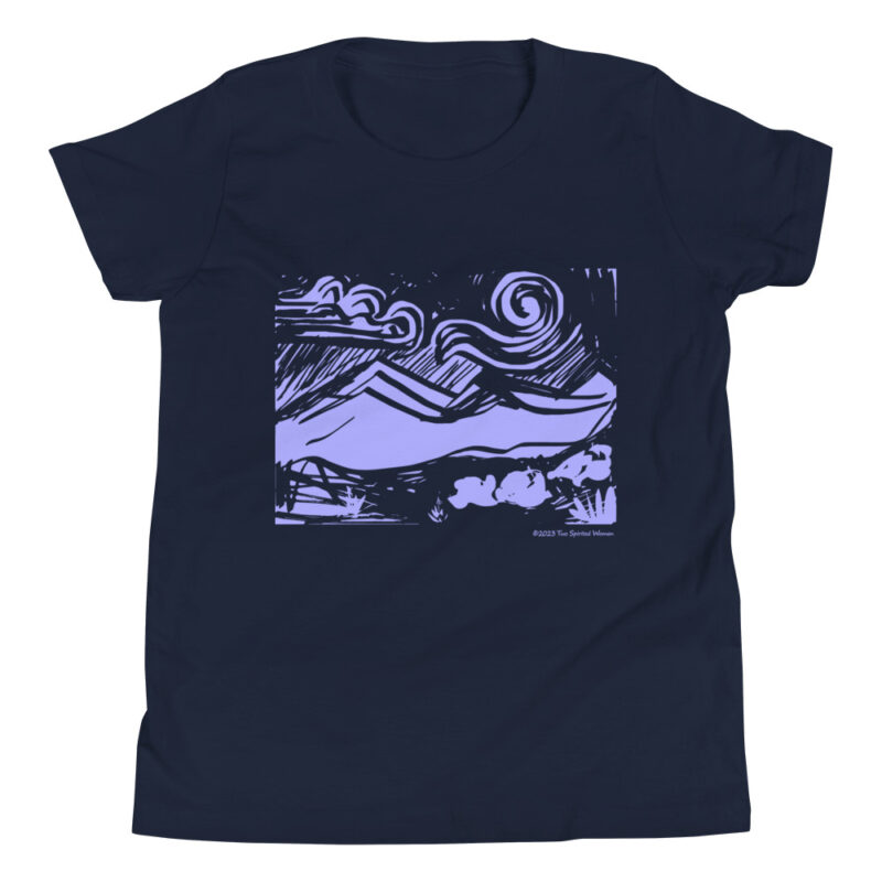 BLUE MOUNTAINS - Youth T-Shirt - Image 8