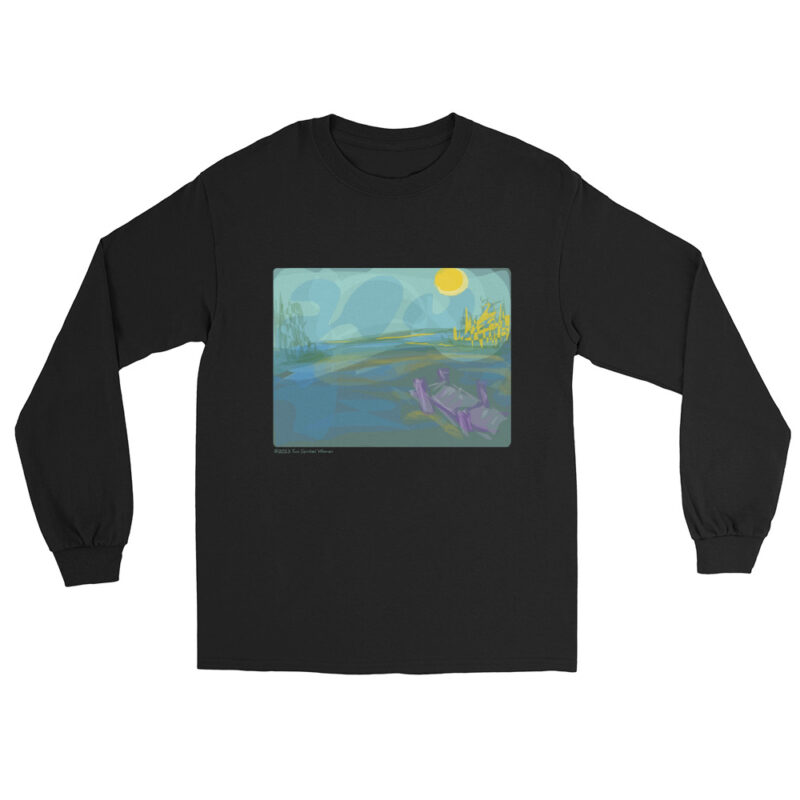 WATERFRONT - Men’s Long Sleeve Tee - Image 2