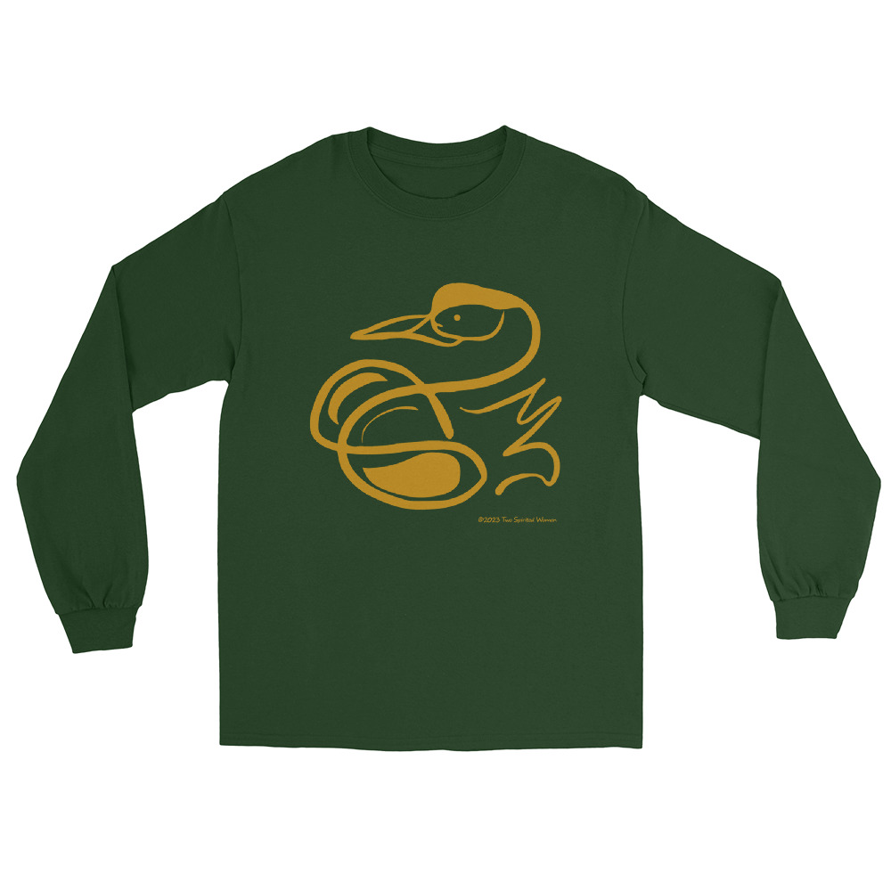 GOLD SWAN - Men’s Long Sleeve Tee - Image 4