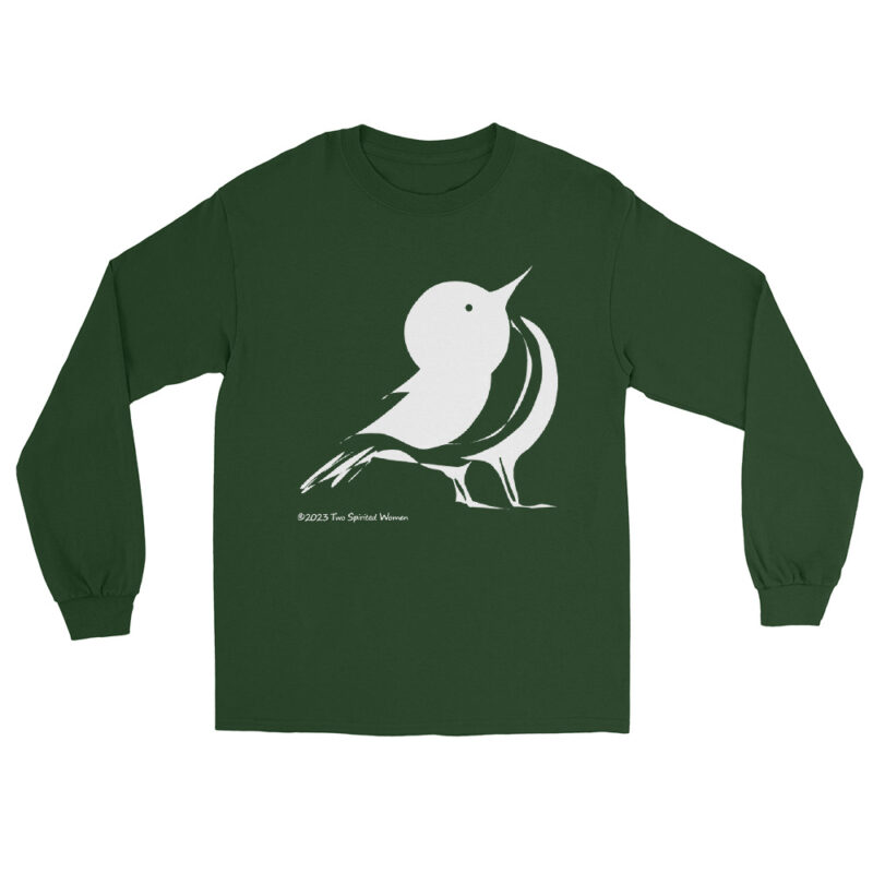 SONGBIRD I - Men’s Long Sleeve Tee - Image 11