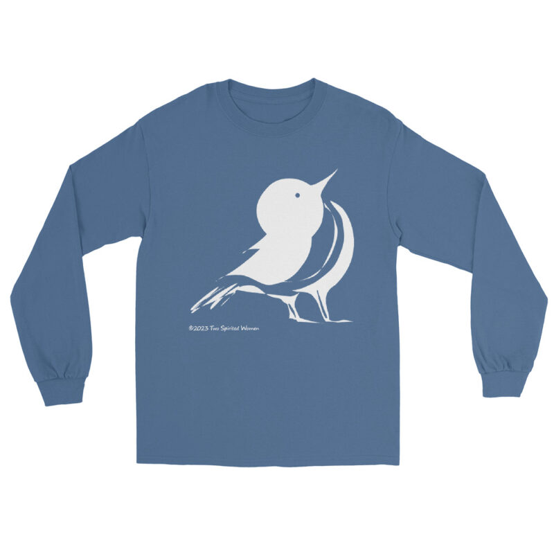 SONGBIRD I - Men’s Long Sleeve Tee - Image 13