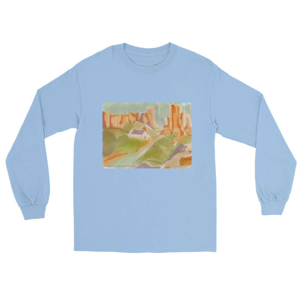 CHIMAYO HILLS - Men’s Long Sleeve Tee - Image 10