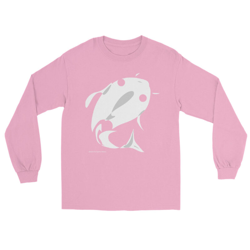 WHITE FISH - Men’s Long Sleeve Shirt - Image 12