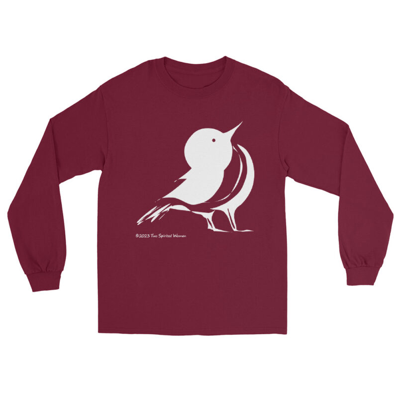 SONGBIRD I - Men’s Long Sleeve Tee - Image 10