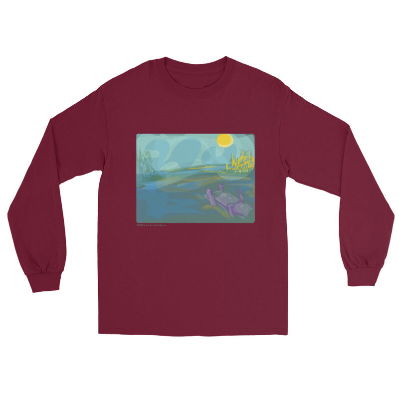 WATERFRONT - Men’s Long Sleeve Tee - Image 4