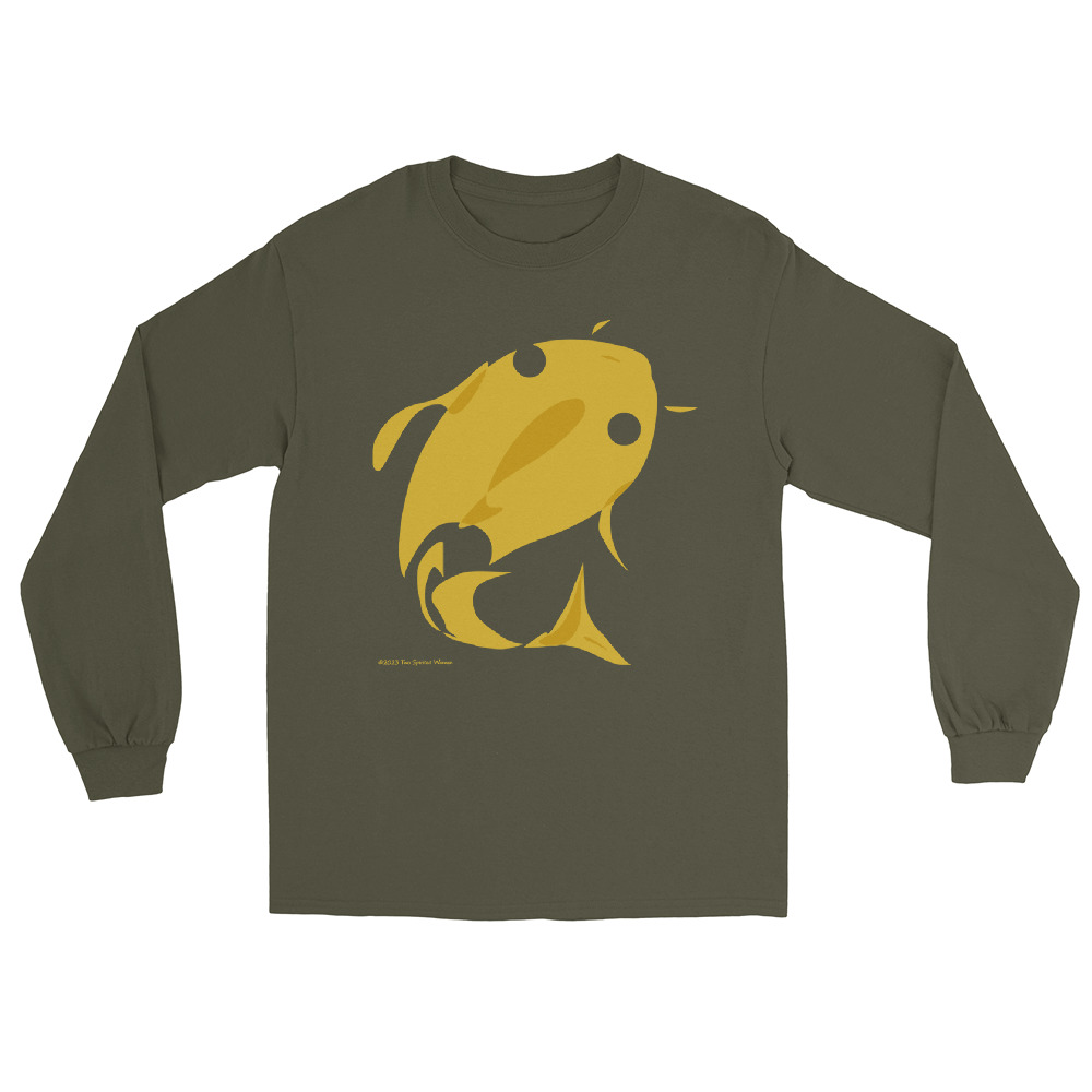 GOLD FISH - Men’s Long Sleeve Tee - Image 7