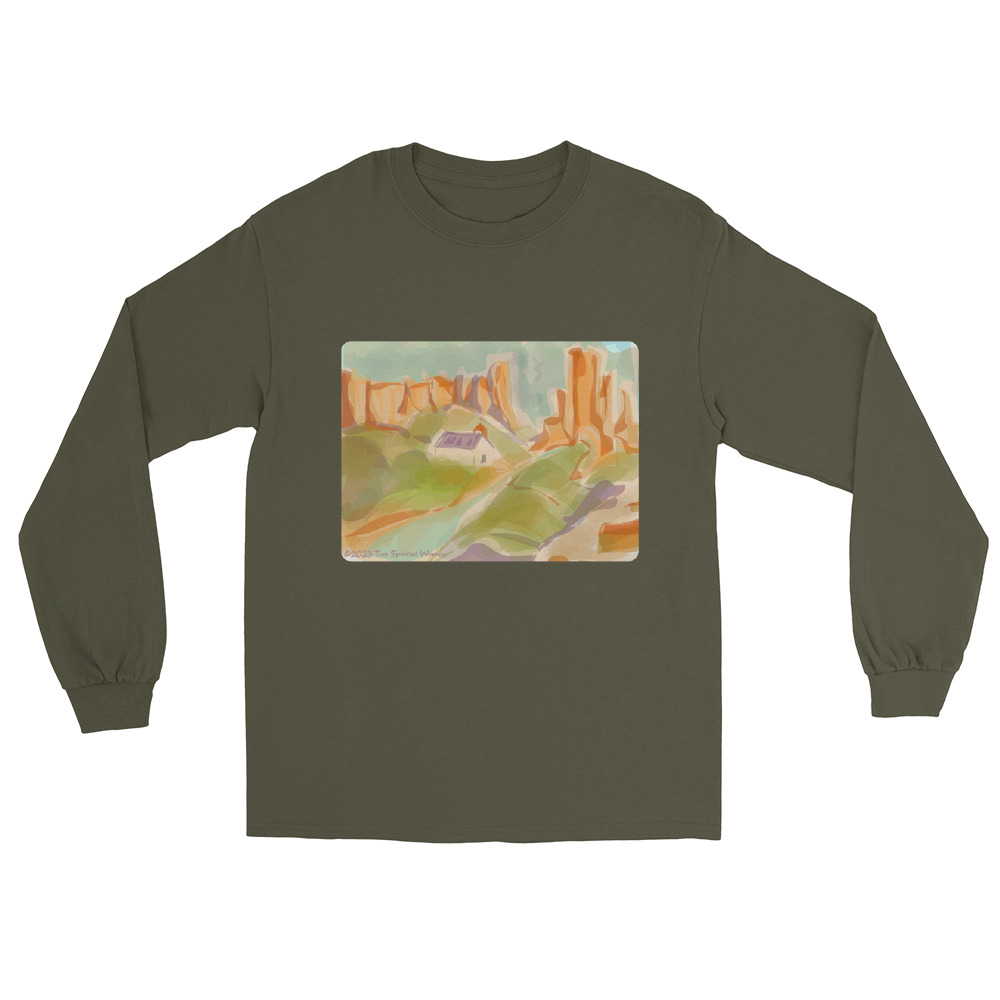 CHIMAYO HILLS - Men’s Long Sleeve Tee - Image 7