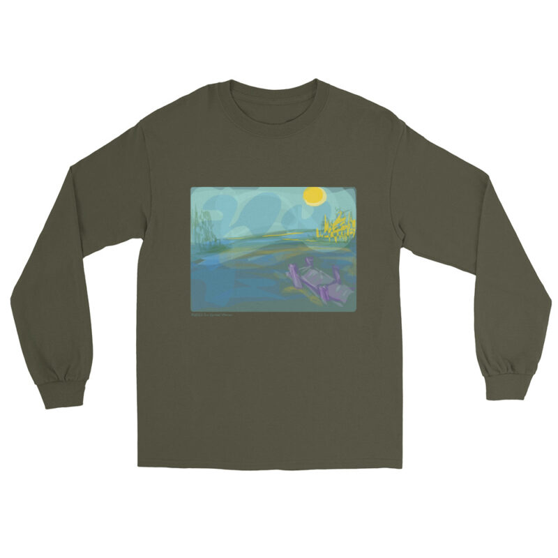 WATERFRONT - Men’s Long Sleeve Tee - Image 8