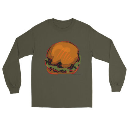 BURGER - Men’s Long Sleeve Tee