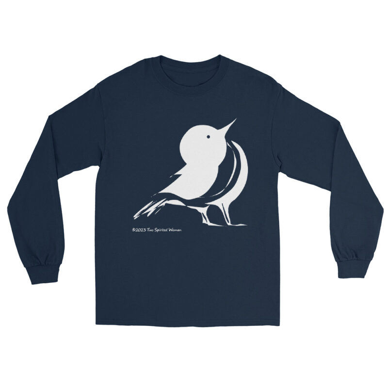 SONGBIRD I - Men’s Long Sleeve Tee - Image 9