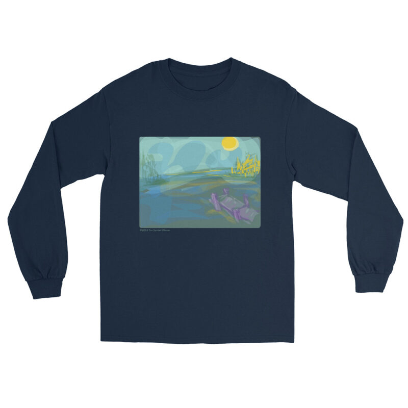 WATERFRONT - Men’s Long Sleeve Tee - Image 3