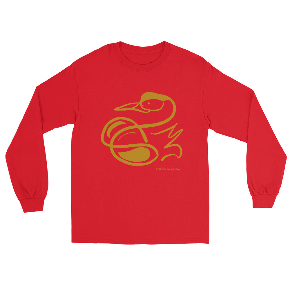 GOLD SWAN - Men’s Long Sleeve Tee - Image 5