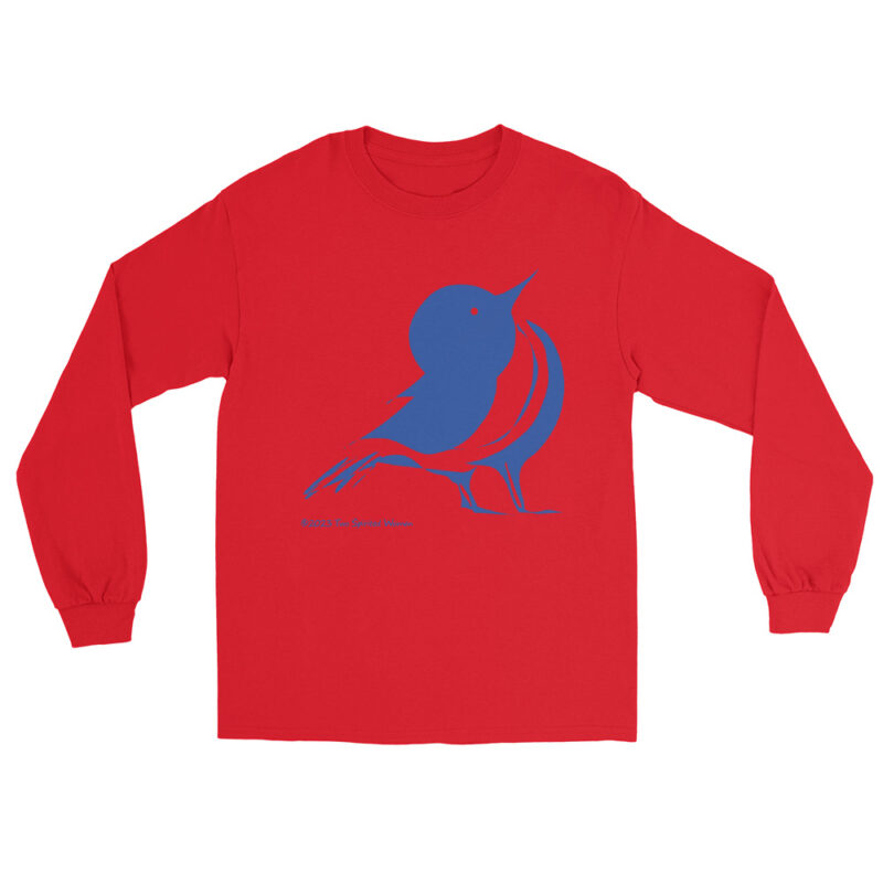 SONGBIRD I - Men’s Long Sleeve Tee - Image 2