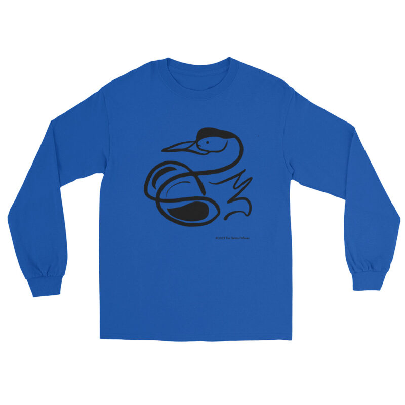 BLACK SWAN - Men’s Long Sleeve Tee - Image 2