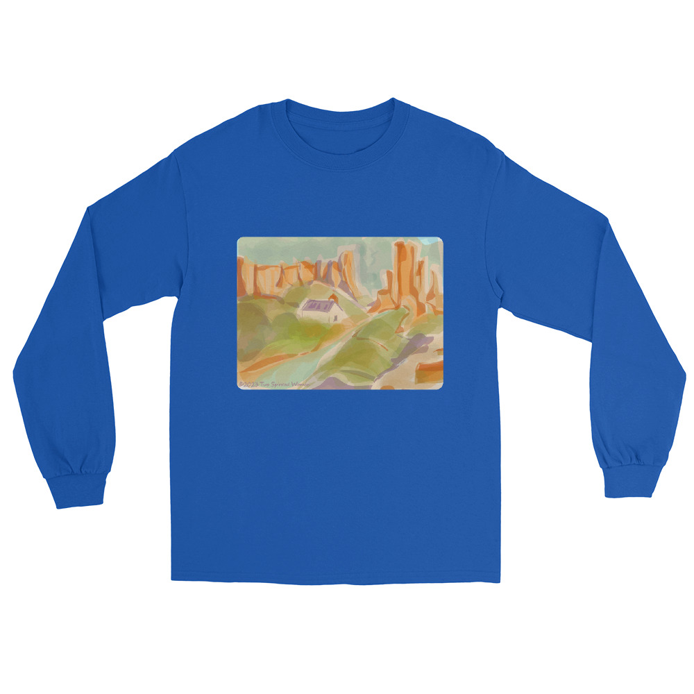 CHIMAYO HILLS - Men’s Long Sleeve Tee - Image 6