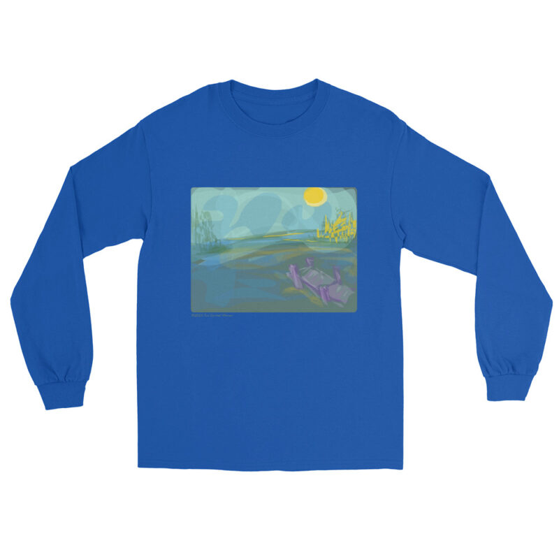WATERFRONT - Men’s Long Sleeve Tee - Image 7