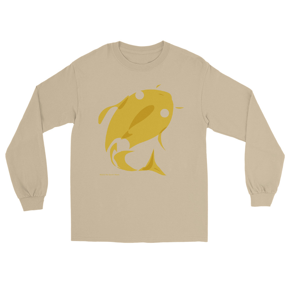 GOLD FISH - Men’s Long Sleeve Tee - Image 11