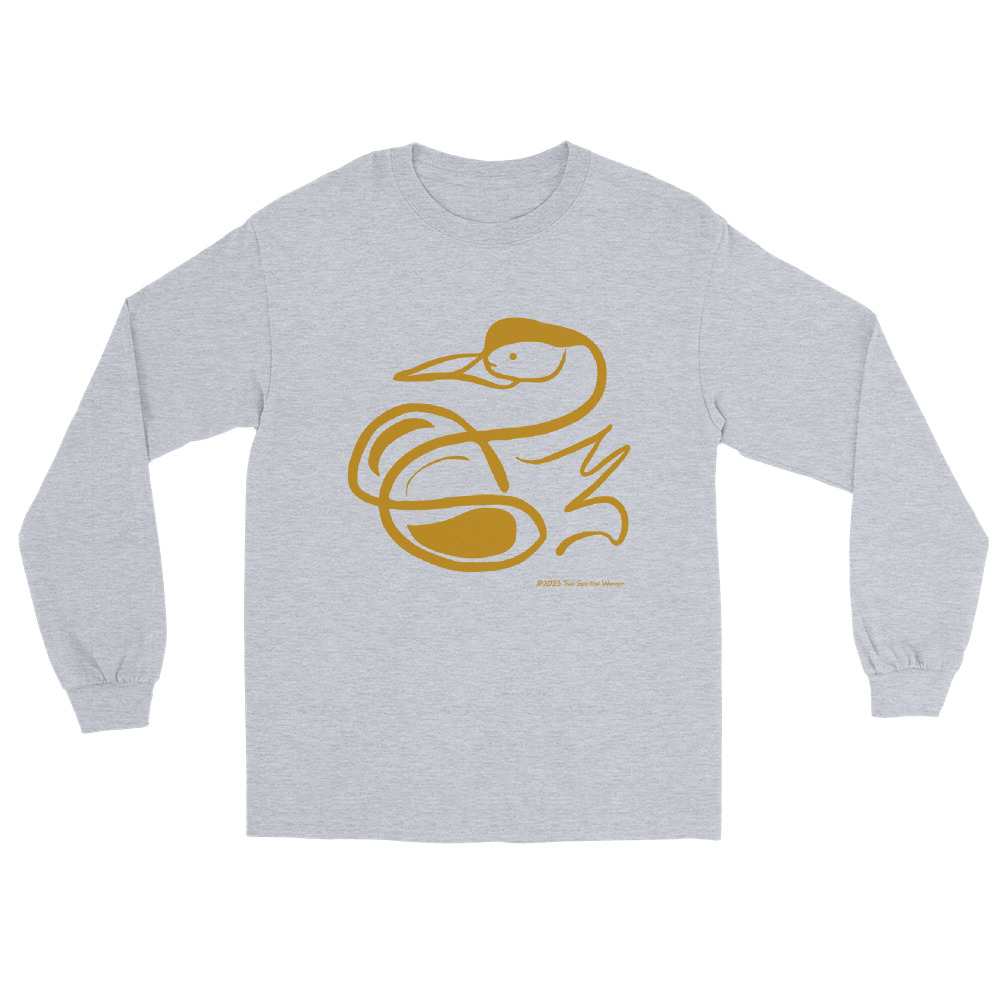 GOLD SWAN - Men’s Long Sleeve Tee - Image 9