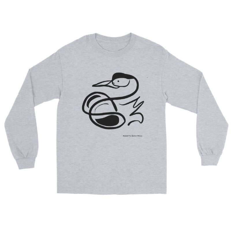 BLACK SWAN - Men’s Long Sleeve Tee - Image 5